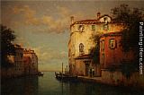 Canal Scene - Venice